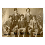 Hole In The Wall Gang Butch Cassidy &amp; Sundance Kid Greeting Card