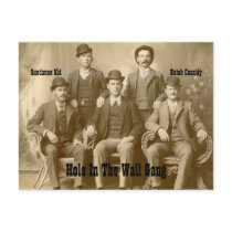 Hole In The Wall Gang Butch Cassidy & Sundance Kid Post Cards