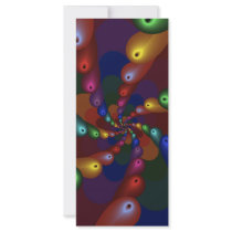 holey customized rack card