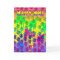Holi Hai Festival Of Colors Greeting Card - Happy