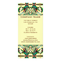 Holiday Abstract Custom Rack Card