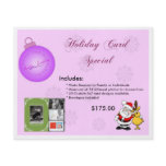Holiday Ad Cards .. flyers