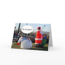 Holiday Agony Card