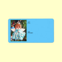 Holiday Angel labels