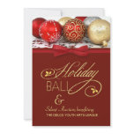 Holiday Ball &amp; Charity Event Invitation