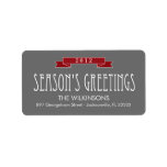 Holiday Banner Holiday Address Labels labels