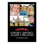 Holiday Banner Holiday Photo Card cards