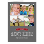 Holiday Banner Holiday Photo Card cards