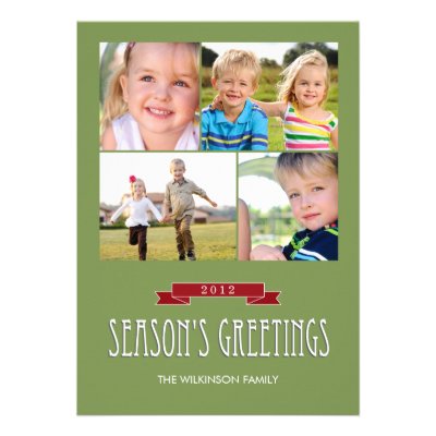 Holiday Banner Holiday Photo Cards