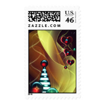 Holiday Bauble Tree Stamp