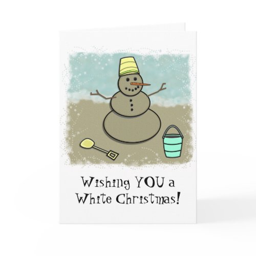 Holiday Beach Card card
