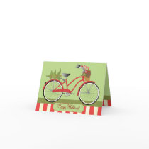 Holiday Bicycle Cards