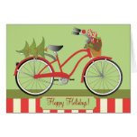 Holiday Bicycle Cards