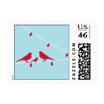 Holiday Birds Birds stamps