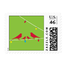 Holiday Birds Clover stamps