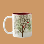 Holiday Birds Mug mugs