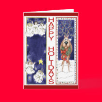 Holiday Bookmarks Card