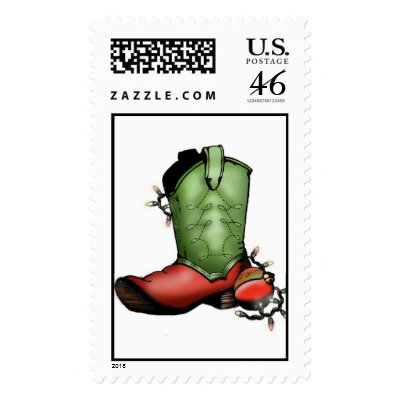 Holiday Boot Stamp by macgurl