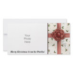 Holiday Bow Christmas Photo Card