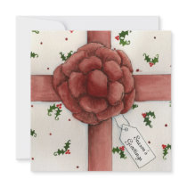 Holiday Bow Invitation by 13BlackCatsDesigns Holiday Bow Invitation