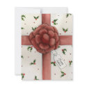 Holiday Bow Solstice Invitation