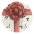 Holiday Bow Solstice Sticker