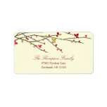 Holiday Branches Holiday Address Label