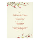 Holiday Branches Holiday Party Invitation invitations