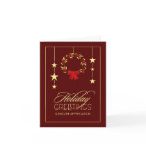 Holiday Business Appreciation Greeting Cards by SquirrelHugger Holiday Business Appreciation Greeting Cards