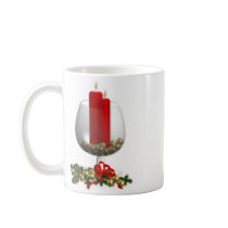 Holiday Candles mugs by AJsGraphics Holiday Candles mugs