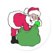 Holiday Card Envelope Seals stickers