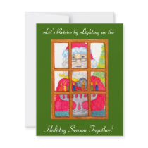 Holiday Celebration Invitation by IArtist40 Holiday Celebration Invitation