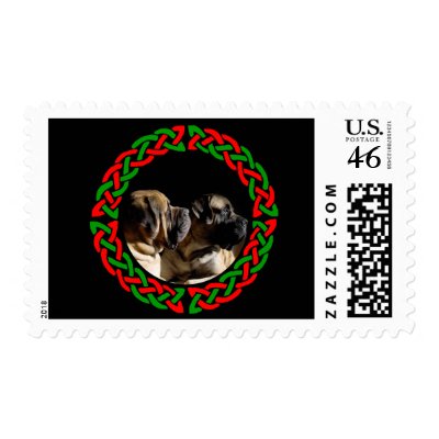 Holiday Celtic Mastiff Postage by dunkirk