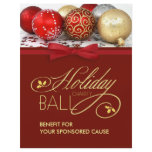 Holiday Charity Ball Flyer flyers
