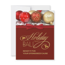 Holiday Charity Event Invitation by SquirrelHugger Holiday Charity Event Invitation