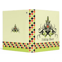 Holiday Cheer binders by ARTegrity Holiday Cheer binders