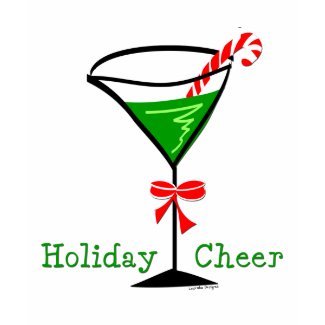 Holiday Cheer Martini shirt