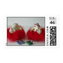 Holiday Chicks Stamps