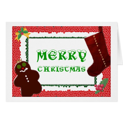 Holiday Christmas Card Template Contest