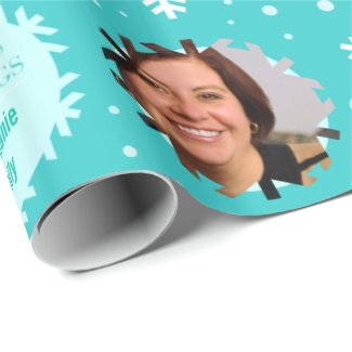 Holiday Christmas Photo Gift Wrapper Gift Wrap