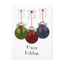 Holiday Christmas Postcard by forbes1954 Holiday Christmas Postcard