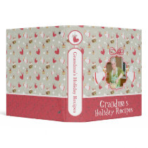 Holiday Christmas Recipes | Photo Organizer Binder