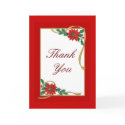 Holiday Christmas Thank You Cards