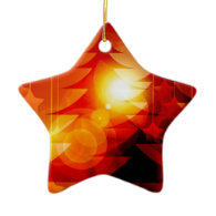 Holiday Christmas Tree Design Ornament