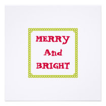 Holiday Cocktails Custom Invitation invitations
