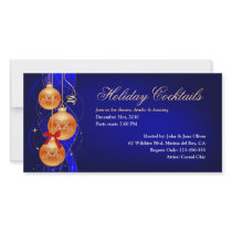 Holiday Cocktails Ornaments Party Invitation photo cards by thepapershoppe Holiday Cocktails Ornaments Party Invitation photo cards