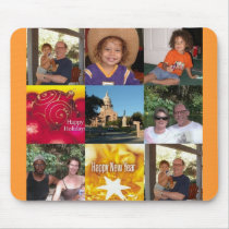 holiday collage 2 mousepads by azimmerm holiday collage 2 mousepads