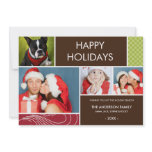 HOLIDAY COLORS | HOLIDAY PHOTO CARD PERSONALIZED INVITE
