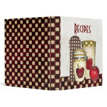 Holiday Cookbook binders