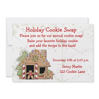 Holiday Cookie Swap Invitation